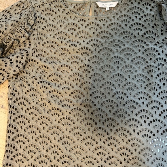 Part Two Eyelet Blouse - Picture 2 of 7